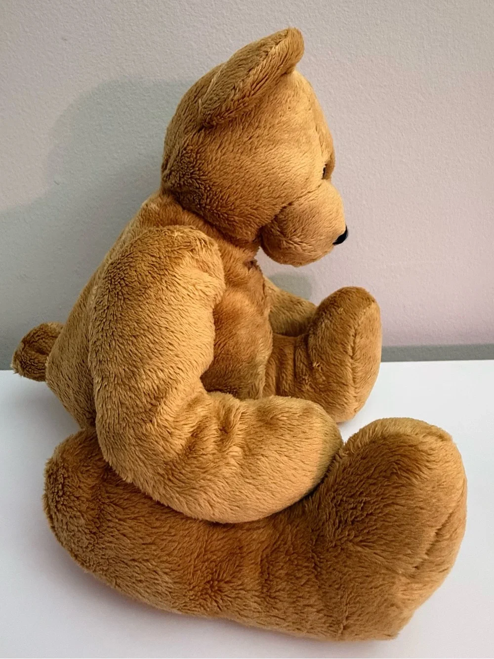 TB Toy Trading Co Classic Jointed Tan Teddy Bear Plush 12